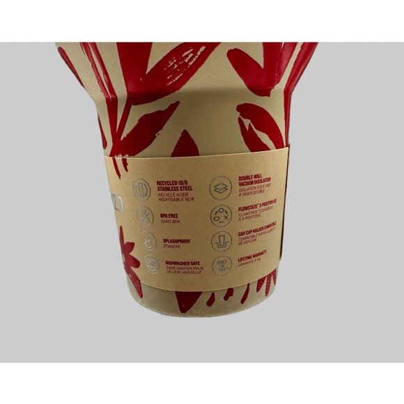 Stanley 40oz Resort Floral Tumbler Quencher H2.0 Limited Edition New Authentic - Picture 6 of 10